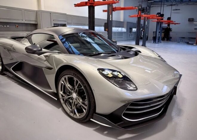 First customer Aston Martin Valhalla delivered in the UK