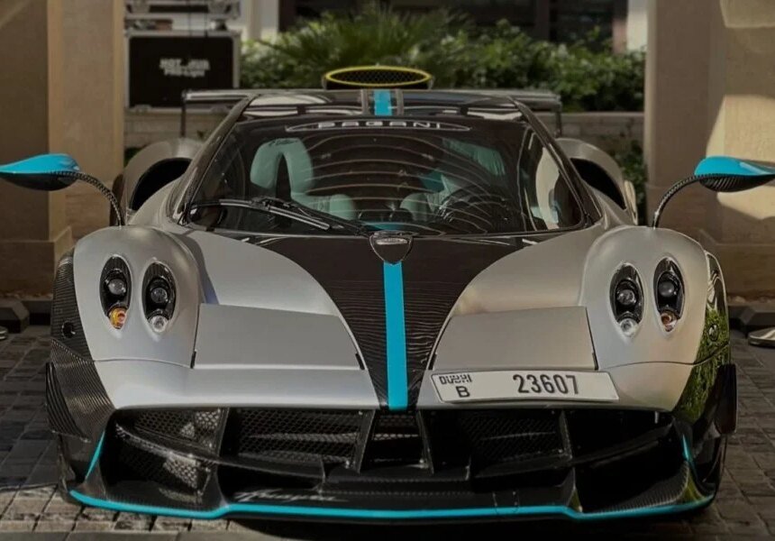 The one-off Pagani Huayra L’Ultimo spotted in Dubai